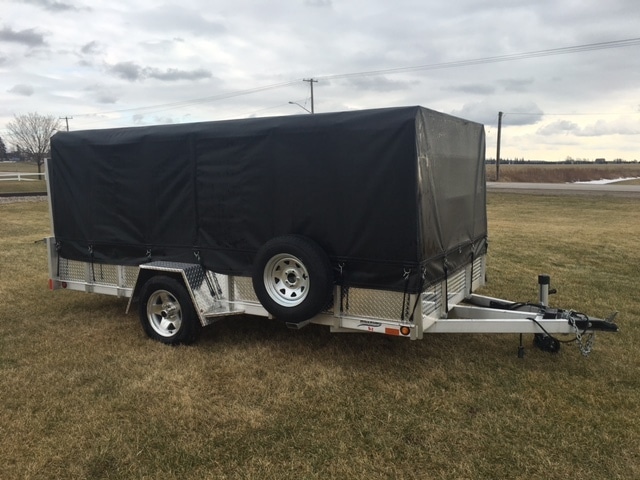 custom tarped trailer