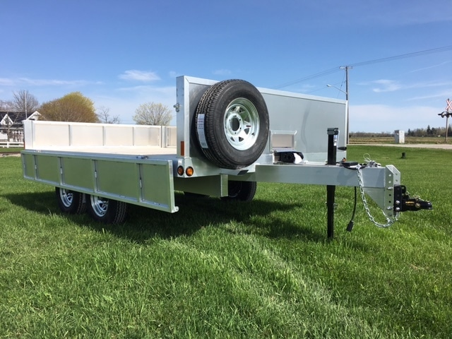 aluminum deck over trailer for sale