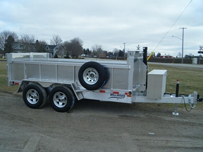 tilt bed trailers