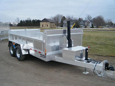 flat deck tilt trailer