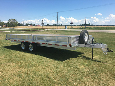 deck over dump trailer