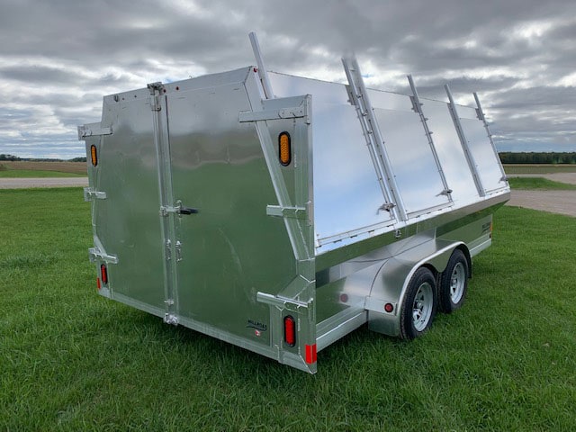 custom recycling dump trailer