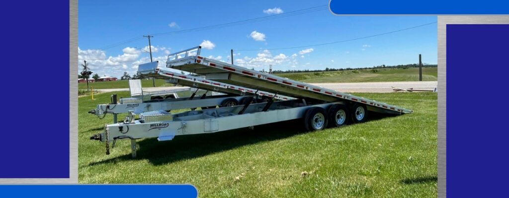 How A Tilt Trailer Can Help With Property Maintenance