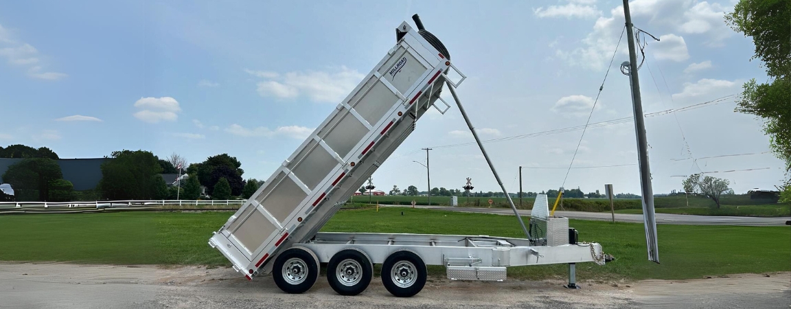 Dump Trailer Features | Millroad Manufacturing