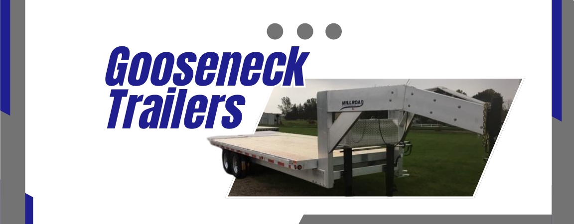 What Features Come Standard On The Millroad Manufacturing Gooseneck Trailers