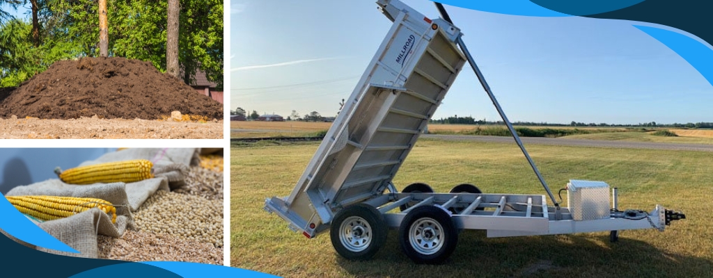 Boosting Farm Productivity with Millroad Dump Trailers